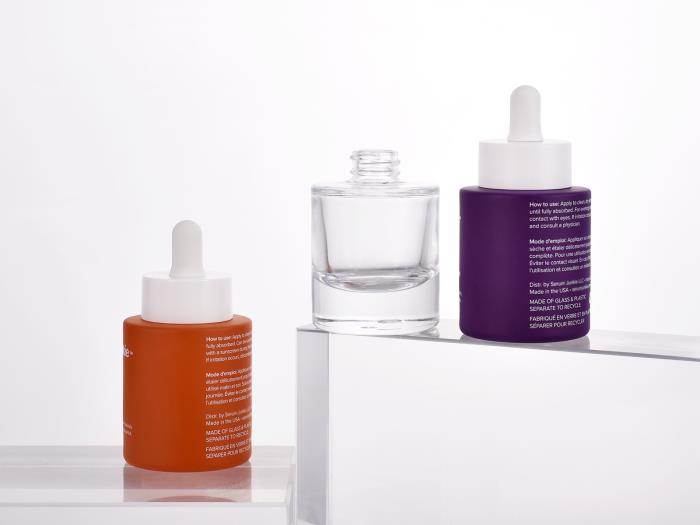 Cylinder Round Glass Bottles
